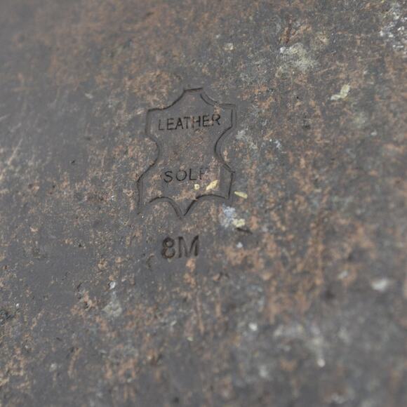 Tory Burch Brown Gold Sandals Circle Plates Size 8 - Picture 10 of 13